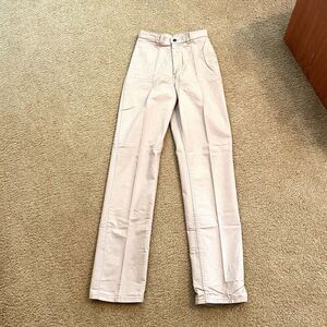 Levi Strauss & Co Tab Twill Jeans Women 29x34 TALL Khaki High Rise BRAND NEW Tan